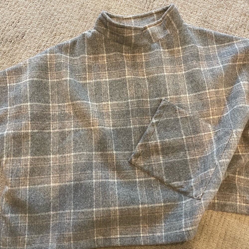 Wool poncho